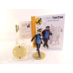 Figurine collection officielle Tintin n°13 Haddock en route