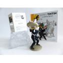 Figurine collection officielle Tintin n°18 Nestor au plateau