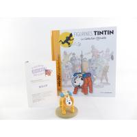 Figurine collection officielle Tintin n°32 Milou en scaphandre lunaire