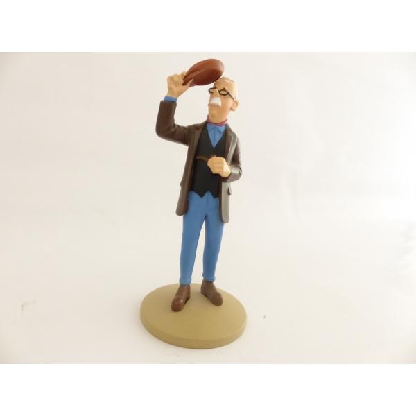 Tintin Figurine N35 mr boullu le marbrier neuf  coque plastique sans livret 