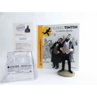 Figurine collection officielle Tintin n°43 Le professeur Bergamotte hilare
