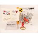Figurine collection officielle Tintin n°51 Milou mi démon