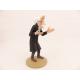Figurine collection officielle Tintin n°52 le professeur Calys triomphant
