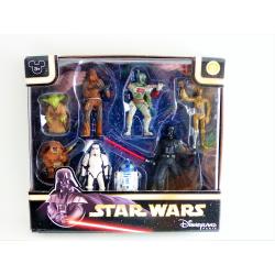 Star wars-Set de  8 figurines collector-Disneyland-en boîte