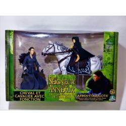 Le seigneur des anneaux-The lord of the rings (LOTR)-Twin pack-Arwen & Asfaloth-Marque Toybiz