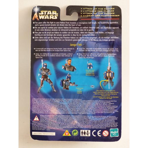 Star wars retro - action figure Jango Fett - Mint in box - Hasbro