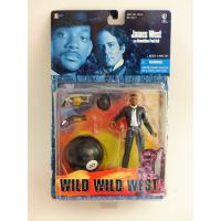 James west retro used action figure - Wild Wild west - X-toys