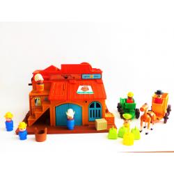 Fisher price rétro 934 - Western town - Play Family - jouet retro en loose