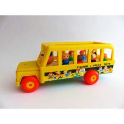 Jeu - Fisher price rétro 192 - Le bus scolaire - Play Family