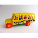 Fisher Price 192 - The school bus - Play faily -  retro toys