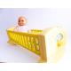 Fisher Price - soft baby doll & musical bed - Play faily -  retro toys