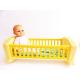 Fisher Price - soft baby doll & musical bed - Play faily -  retro toys