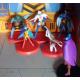 La bataille des planètes (Gatchaman) - 6 figurines - Gachapon