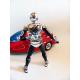X-or figurine articulée - Space sheriff Gavan & Moto roller sky - Bandai
