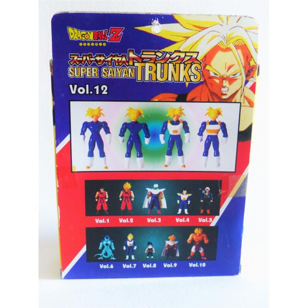 Dragonball Z trunks saiyan retro collector action figure bandai