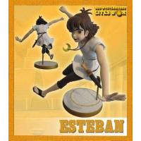 Les mystérieuses cités d'or statuette Esteban- Edition rétro limitée en boîte - custom arts