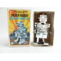 Silver Robot  Vintage Fancy Aoki toy