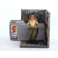 Gi joe - Figurine survival / Outback & fiche rétro complète - Hasbro