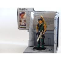 Gi joe - Figurine Transistor / Dial tone V1 & fiche rétro complète - Hasbro