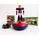 Goldorak métal &  soucoupe Plastique en boîte - Edition miniature gashapon -  Popy