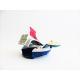 Goldorak métal &  soucoupe Plastique en boîte - Edition miniature gashapon -  Popy