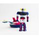 Goldorak métal &  soucoupe Plastique en boîte - Edition miniature gashapon -  Popy