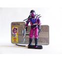 Gi joe -  Techno viper action figure & file card rétro complete - Hasbro