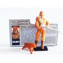 Gi joe - Figurine Champion & Max / SPearhead & Max & fiche rétro complète - Hasbro