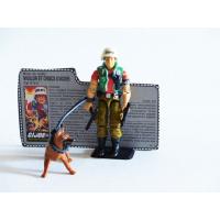 Gi joe - Spearhead & Max action figure & file card rétro complete - Hasbro