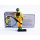 Gi joe - Figurine Oxygène / Airtight & fiche rétro complète - Hasbro