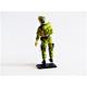 Gi joe - Figurine Casse-cou / Leathernek & fiche rétro complète - Hasbro