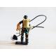 Gi joe - Figurine  Brousse / Pathfinder & fiche rétro complète - Hasbro