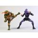 Teenage mutant ninja turtles - Pack 2 action  figures Michelangelo & foot soldier - Neca