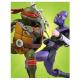 Les tortues ninja - coffret 2 figurines Raphael & foot soldier - Neca