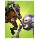 Teenage mutant ninja turtles - Pack 2 action  figures Donatello & krang - Neca