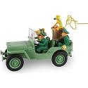 Spirou & Fantasio - statuette 20 cm la Jeep Willys MB numérotée collector de Franquin - Figures et vous