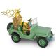 Spirou & Fantasio - statuette 20 cm la Jeep Willys MB numérotée collector de Franquin - Figures et vous