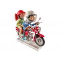 Gaston Lagaffe -Statuette résine Moto Honda 90 S numérotée collector de Franquin - Figures et vous