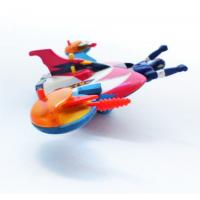 Goldorak - Goldorak éjectable et soucoupe métal - Edition vintage -  Popy