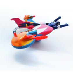 Goldorak - Goldorak Ejectable et soucoupe métal - Edition vintage -  Popy