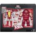 X men - Figurine Colossus vs le fléau /Colossus vs Juggernaut - Marvel 80 years – hasbro