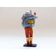 Gi joe - Figurine Chalumeau / Charboil vintage & fiche rétro complète - Hasbro