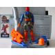 Gi joe - Figurine Brasero / Blast off vintage & fiche rétro complète - Hasbro