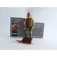 Gi joe - Figurine Budo vintage & fiche rétro complète - Hasbro