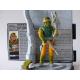 Gi joe - Figurine Capt Ferraille / Capt Grid Iron vintage & fiche rétro complète - Hasbro