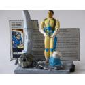 Gi joe - Figurine Electronic / Count Down vintage & fiche rétro complète - Hasbro