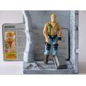 Gi joe - Figurine Matamore / Dreadnok vintage & fiche rétro complète - Hasbro