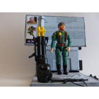 Gi joe - Big Bear  action figure & file card rétro complete - Hasbro