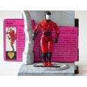 Gi joe - Figurine Yakuza / Slice vintage & fiche rétro complète - Hasbro