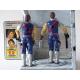 Gi joe - Figurine Xamot & Tomax vintage & fiche rétro complète - Hasbro